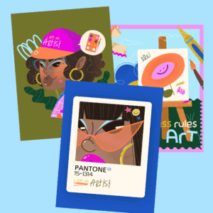 🛍️ Art Prints “ I AM AN ARTIST”