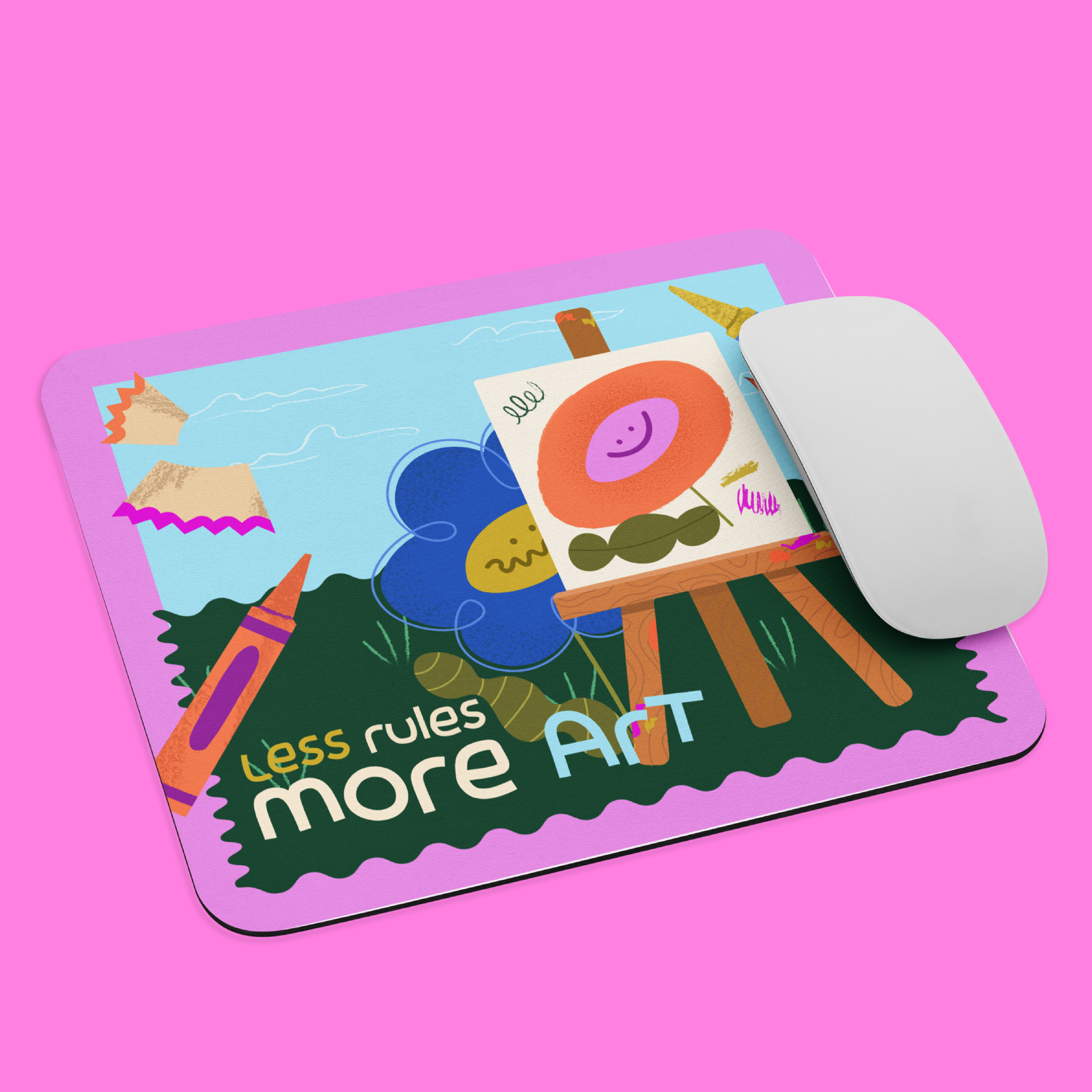 🖱️ Mouse Pad “I am an artist“